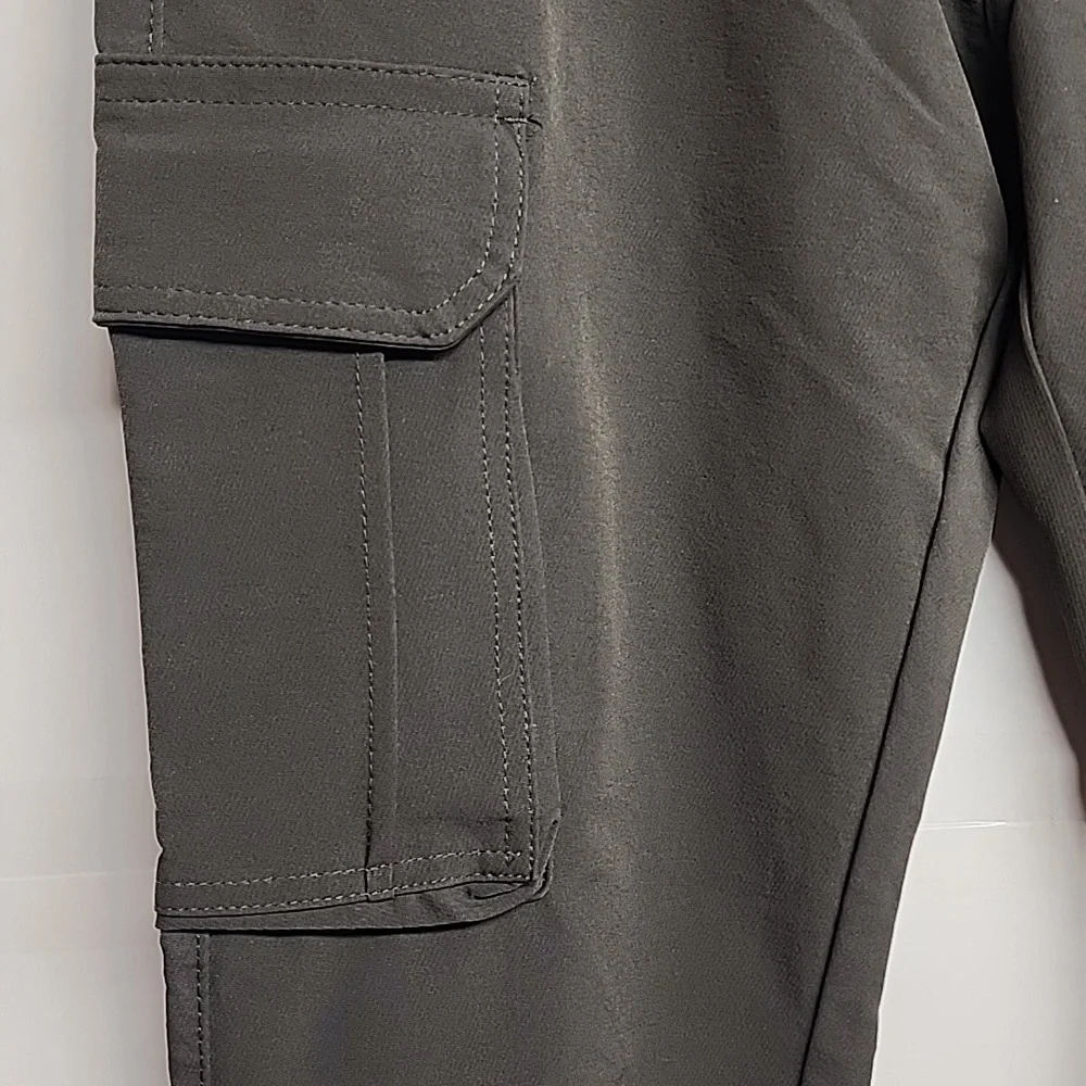 Fried Denim Dark Gray/green Sz 32/39 Cargo Jogger Pants